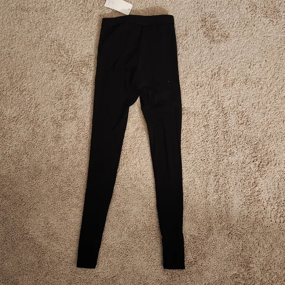 Hot & Delicious Black Corset Leggings Size Small - Picture 5 of 8